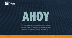 Desktop Screenshot of ahoy.com