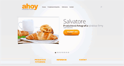Desktop Screenshot of ahoy.sk